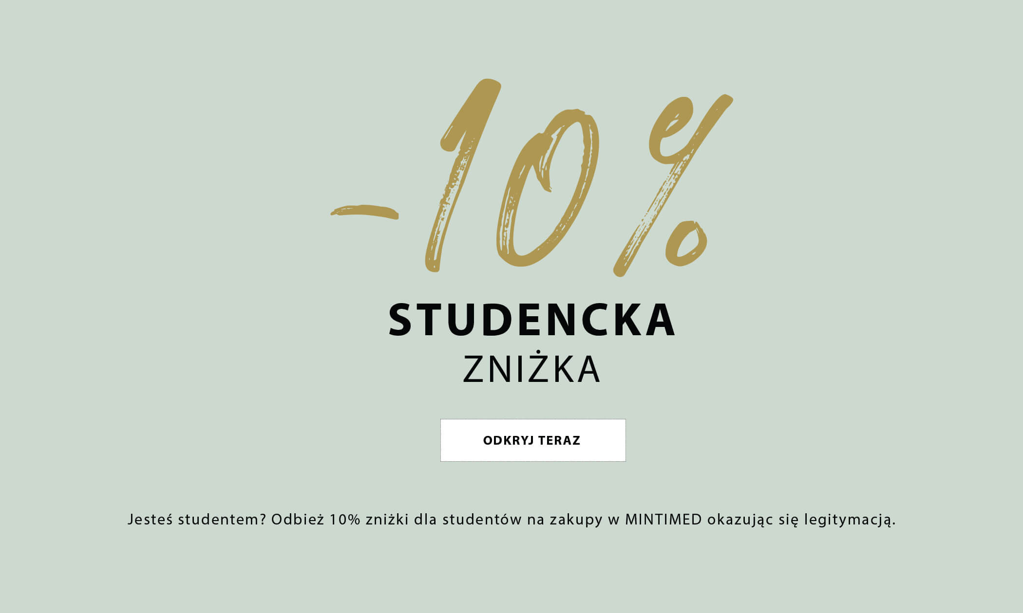zniżka studencka